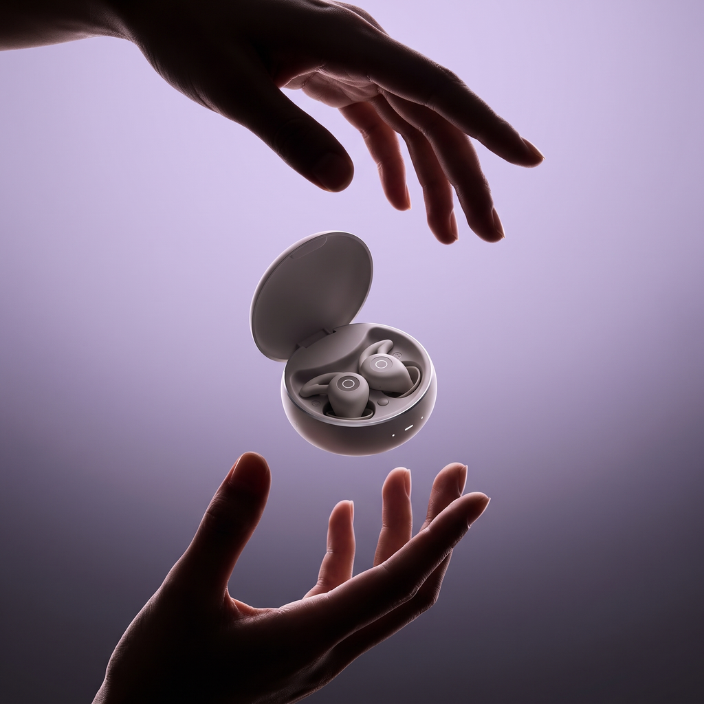 SOMNAA Mini One Sleep Earbuds Built for Side Sleepers