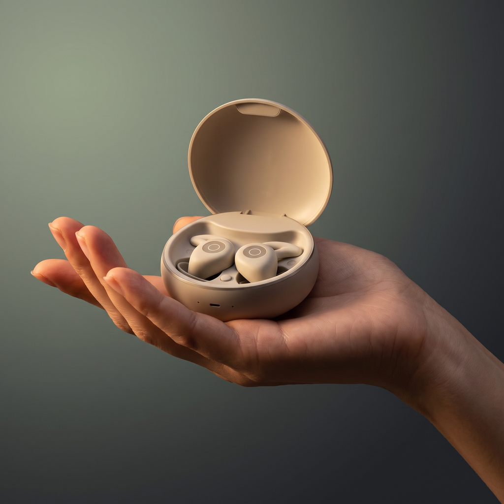 SOMNAA Mini One Sleep Earbuds Built for Side Sleepers